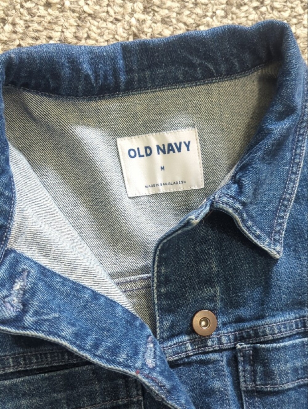 Old Navy Tie-Waist Denim Jacket - Picture 2 of 5